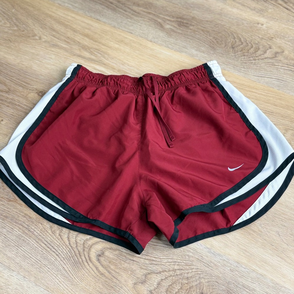 Nike‎ (Burgundy) Dri-FIT Running Shorts Women Medium
